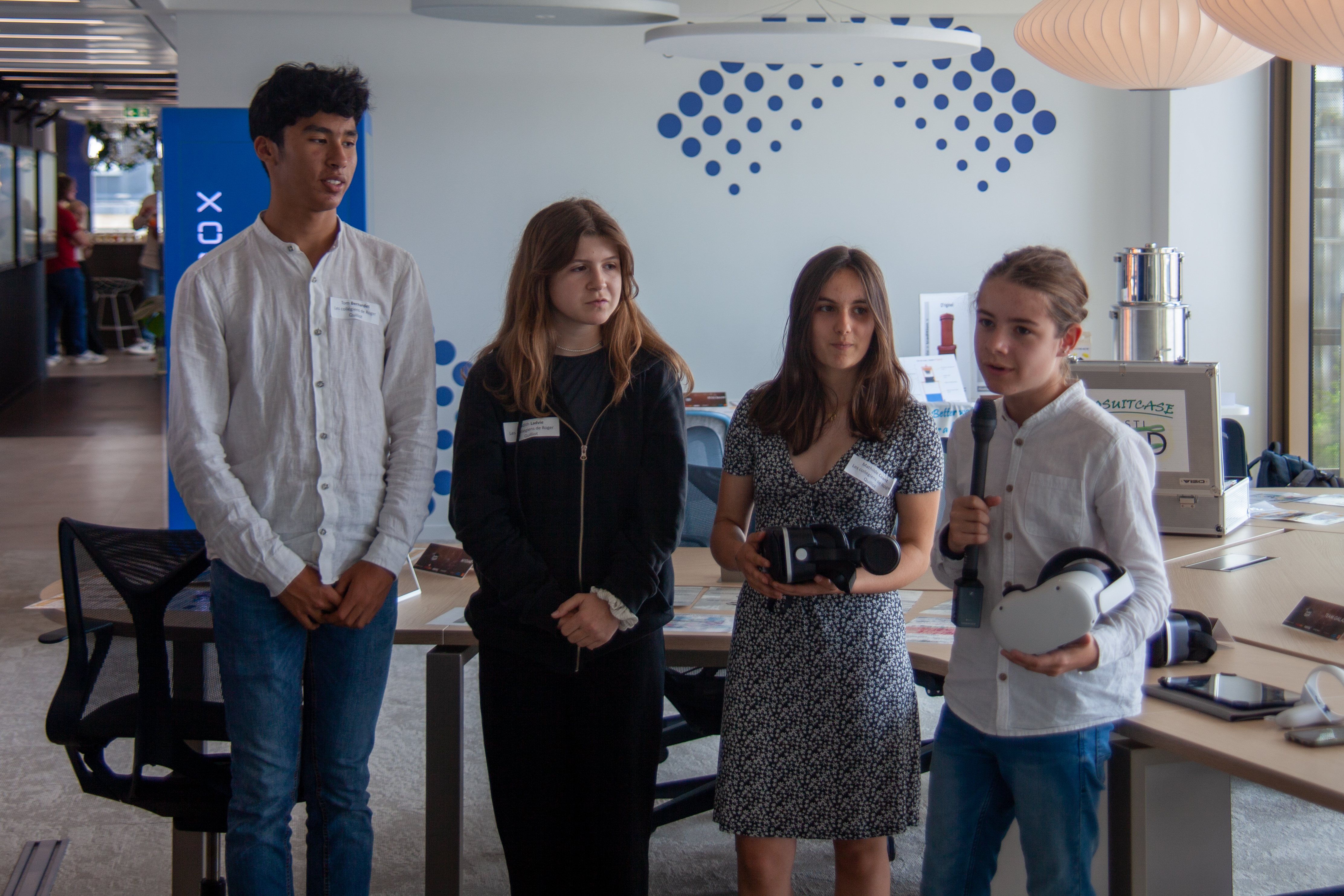 LES COLLEGIENS DE ROGER QUILLIOT (Prix coup de pouce)